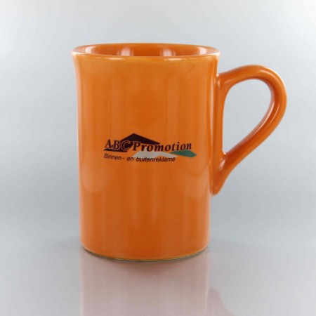 Orange flair mug