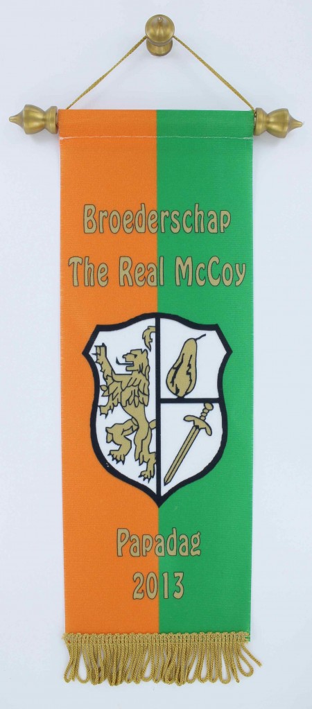 Rectangular pennant full colour 30x10
