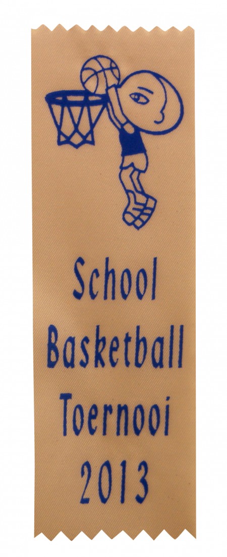 Foil stamped satin bookmark