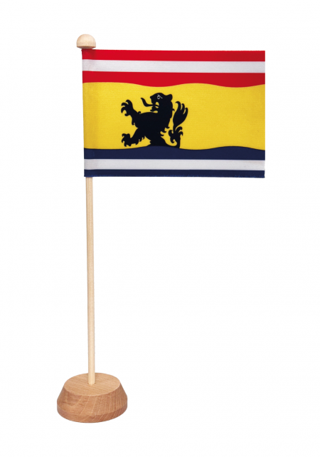 Table flag 1 colour 10x15 cm.