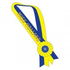 Sash with rosette