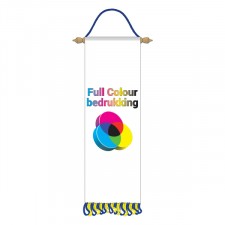 Rectangular pennant full colour 30x10